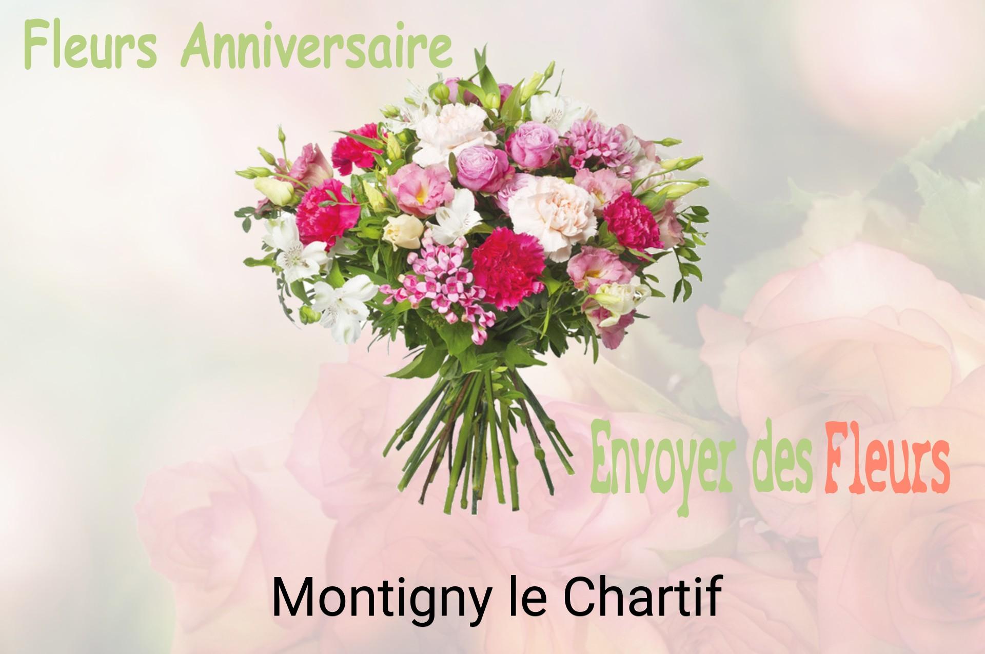 Bouquet de fleurs d’anniversaire livré à Montigny-le-Chartif