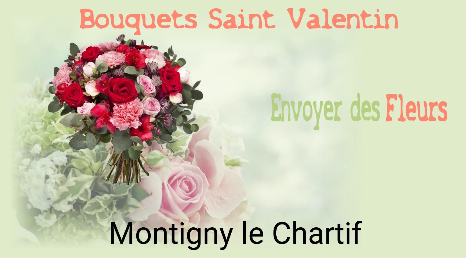 Roses de Saint-Valentin livrées à Montigny-le-Chartif